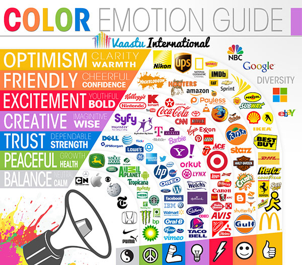 Custom logo design color psychology